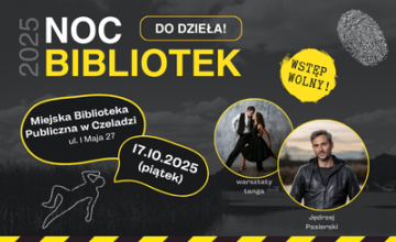 Zapraszamy na Noc Bibliotek 2025!